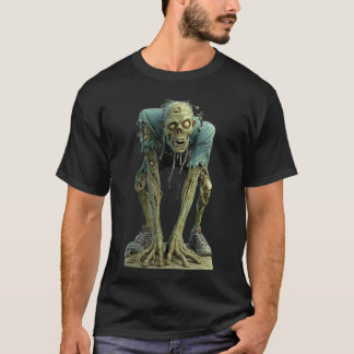 Camiseta Monstruo de Halloween de terror de zombi espeluzna