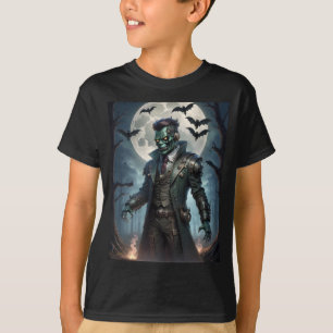 Camiseta Monstruo de Halloween Steampunk Frankenstein