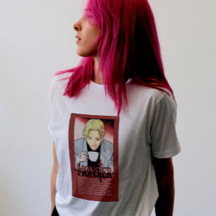 Camiseta Monstruo de historietas de Anime Manga Johan Liebe