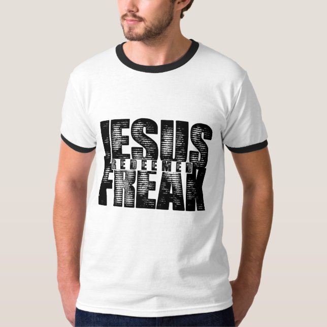 Camiseta Monstruo de Jesús: Redimido (Anverso)