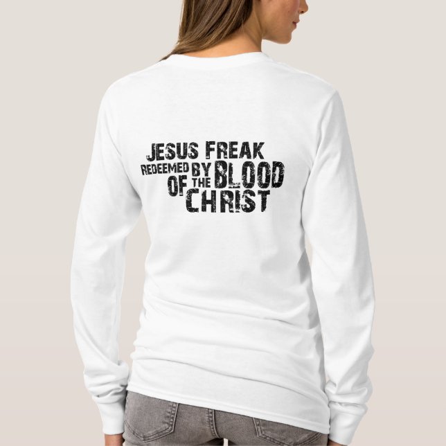 Camiseta Monstruo de Jesús: Redimido (Reverso)