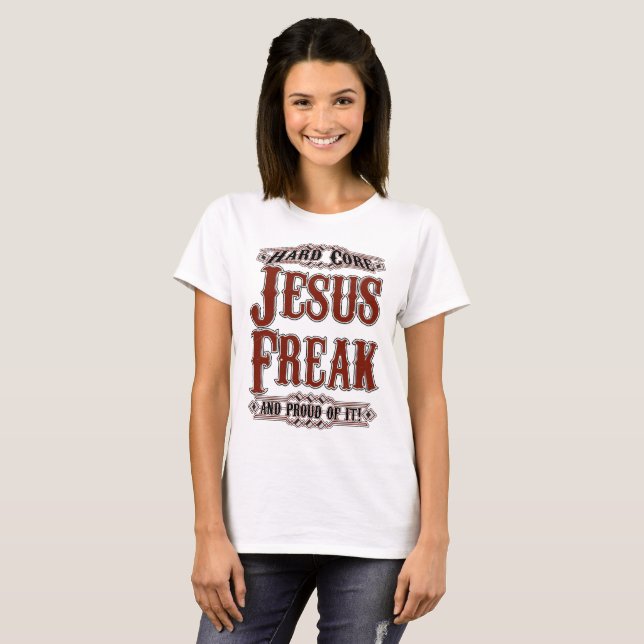 Camiseta Monstruo de Jesús y orgulloso incondicionales de (Anverso completo)