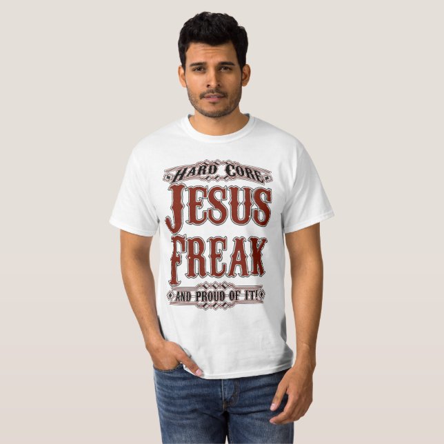 Camiseta Monstruo de Jesús y orgulloso incondicionales de (Anverso completo)