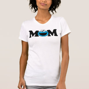 Camiseta Monstruo de la cookie de Plaza Sésamo - Mamá de cu