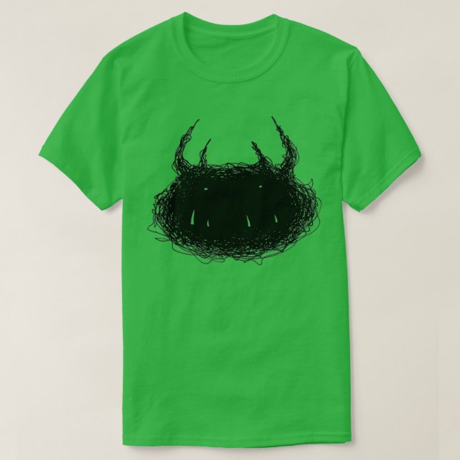 Camiseta Monstruo de la escrúpula (Diseño del anverso)