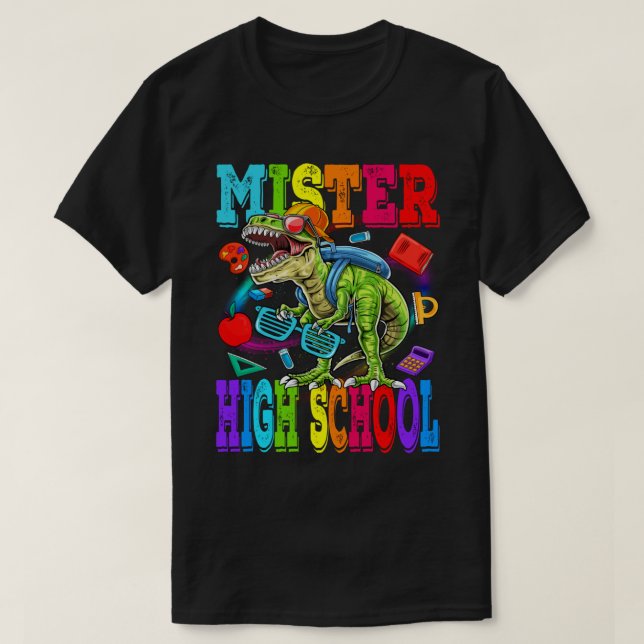 Camiseta Monstruo de la escuela secundaria de la película d (Diseño del anverso)