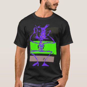 Camiseta Monstruo de la figura de un palo loco