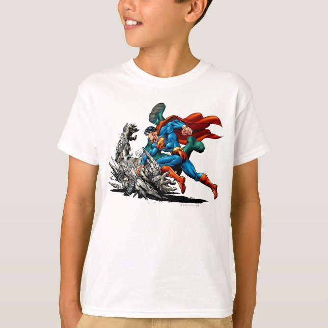 Camiseta Monstruo de la lucha de Superman (Anverso)