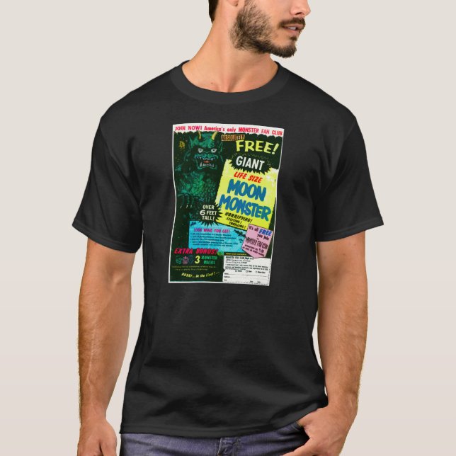 Camiseta monstruo de la luna (Anverso)
