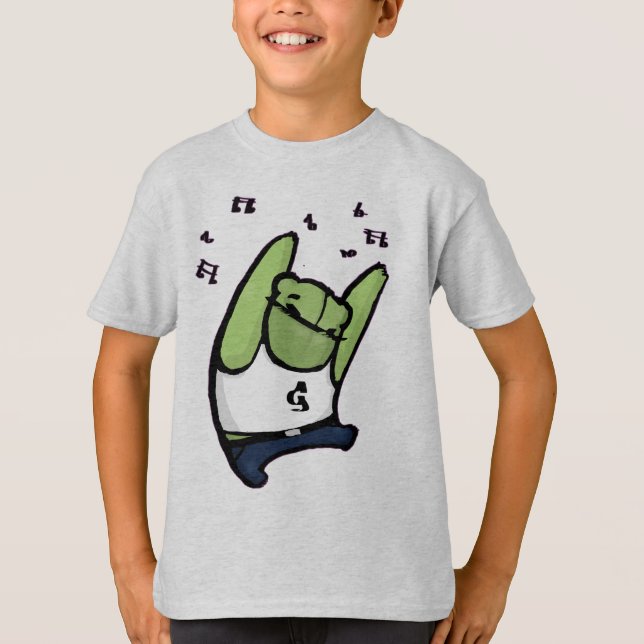 Camiseta Monstruo de la música (Anverso)
