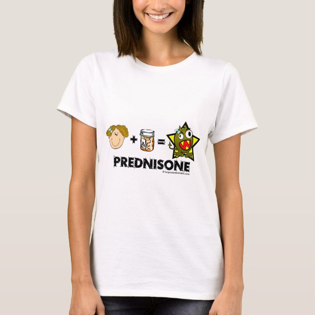 Camiseta Monstruo de la prednisona (Anverso)