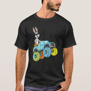 Camiseta Monstruo de la travesía de Conejo de Pascua Camión