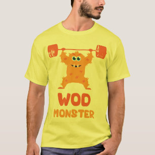 Camiseta Monstruo de la WOD (Monstruo de la parrilla de bar