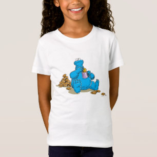Camiseta Monstruo de las Galletas Antiguo Comiendo Galletas