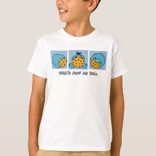 Camiseta Monstruo de las Galletas Así Rueda Yo