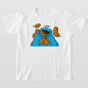 Camiseta Monstruo de las Galletas Comiendo Todas las Gallet