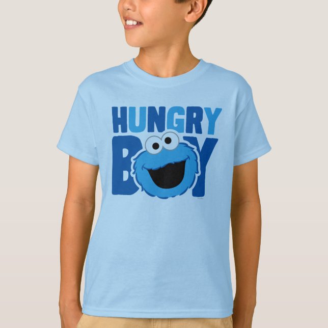 Camiseta Monstruo de las Galletas Hambriento (Anverso)