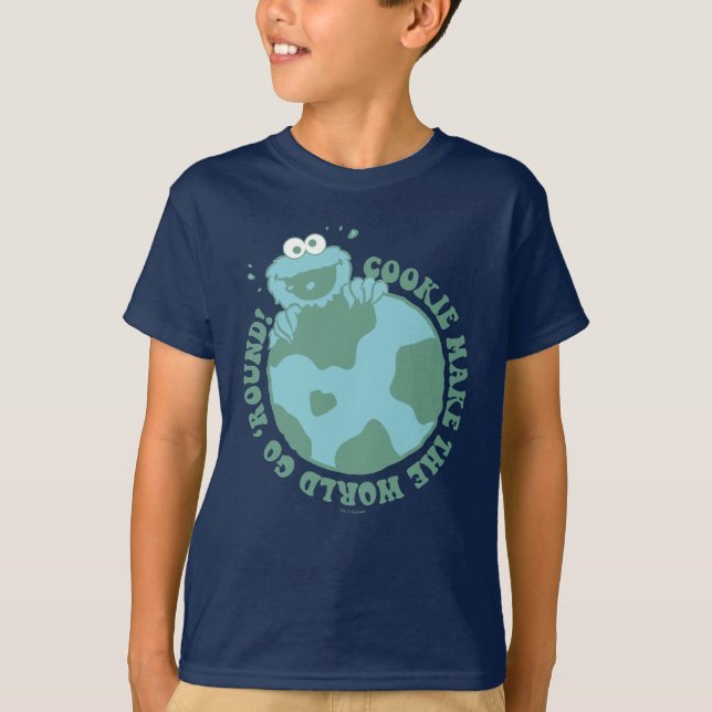 Camiseta Monstruo de las Galletas | Las Galletas Hacen Gira (Anverso)