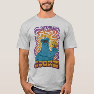 Camiseta Monstruo de las Galletas   Psicodélico