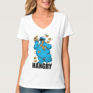 Camiseta Monstruo de las Galletas Retro   Hambriento