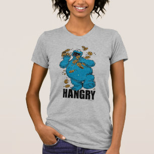 Camiseta Monstruo de las Galletas Retro   Hambriento