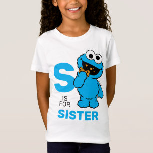 Camiseta Monstruo de las Galletas   S es de Hermana