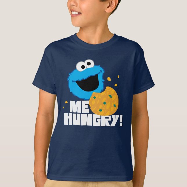 Camiseta Monstruo de las Galletas | ¡Tengo Hambre! (Anverso)