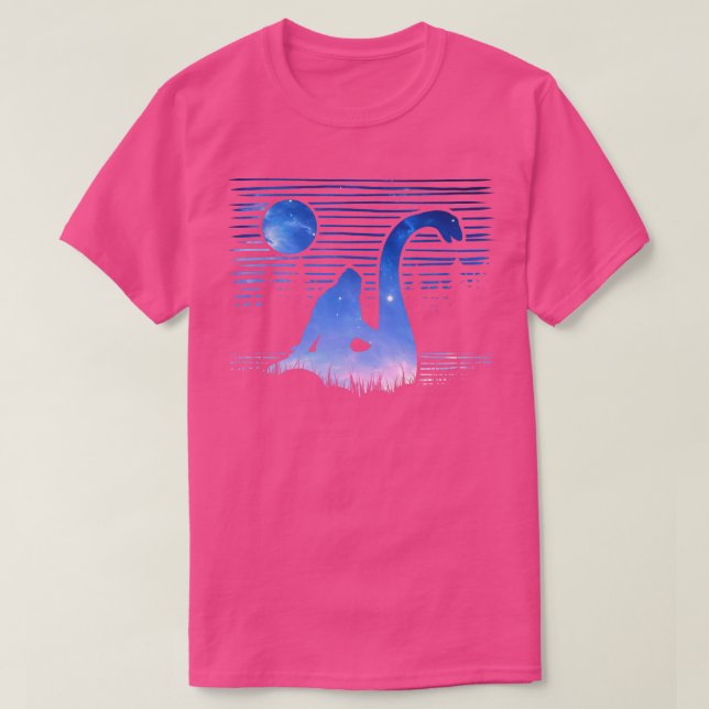 Camiseta Monstruo de Loch Ness 16 (Diseño del anverso)