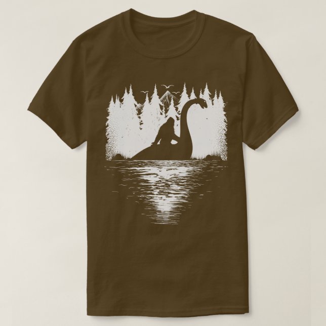 Camiseta Monstruo de Loch Ness 20 (Diseño del anverso)