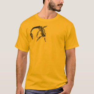 Camiseta Monstruo de Loch Ness/camiseta del fósil de