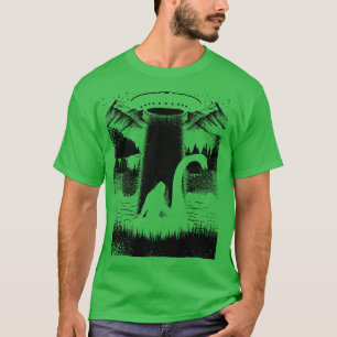 Camiseta Monstruo de Loch Ness Nessie Ufo