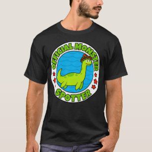 Camiseta Monstruo de Loch Ness para niños Monstruo oficial