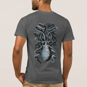 Camiseta Monstruo de mar extraño del pulpo