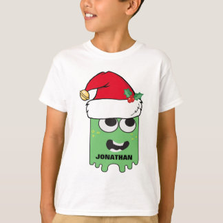 Camiseta Monstruo de navidad personalizado