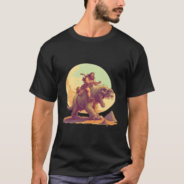 Camiseta Monstruo de Neanderthaler Rides (Anverso)