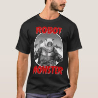 Monstruo de película B-Movie Monster Robot Camiset