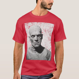 Camiseta Monstruo de película de terror Momia Vintage Hallo