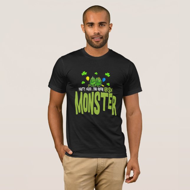 Camiseta Monstruo de San Patricio (Anverso completo)
