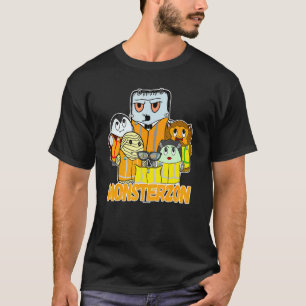 Camiseta Monstruo de Swagazon Mami Frankenstein Drácula Mon