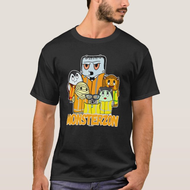 Camiseta Monstruo de Swagazon Mami Frankenstein Drácula Mon (Anverso)