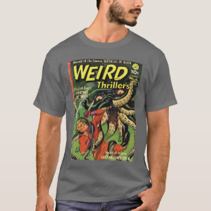 Camiseta Monstruo de terror de Halloween Cómic vintage retr