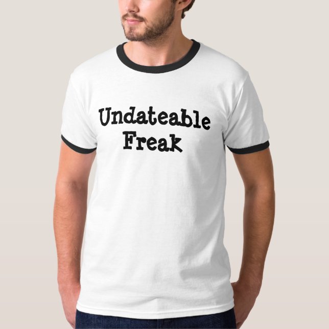 Camiseta Monstruo de Undateable (Anverso)
