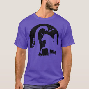 Camiseta Monstruo De Unicornio Con Loch Ness