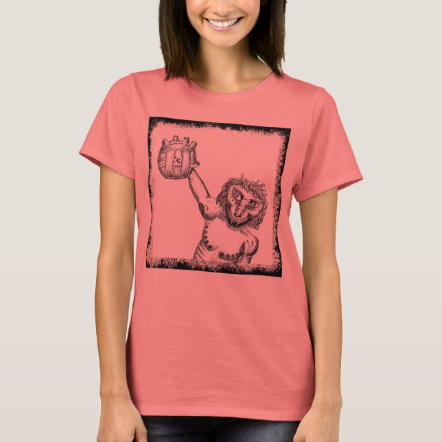 Camiseta Monstruo de voleibol II (Anverso)