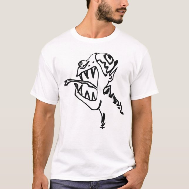 Camiseta monstruo deformado (Anverso)