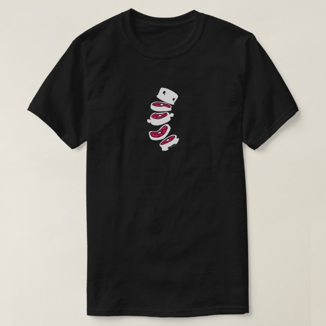 Camiseta Monstruo del alcohol del fantasma de la carne de (Diseño del anverso)
