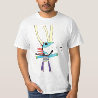 Camiseta monstruo del arte del refrigerador