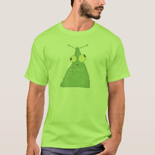 Camiseta monstruo del blob verde tonto