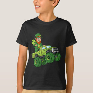 Camiseta Monstruo del Día de San Patricio Leprechaun Niño A