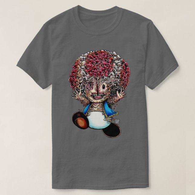 Camiseta Monstruo del hongo (Diseño del anverso)